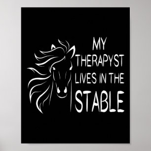 Horse Girl Horseback Riding Horsewoman Equestrian Poster