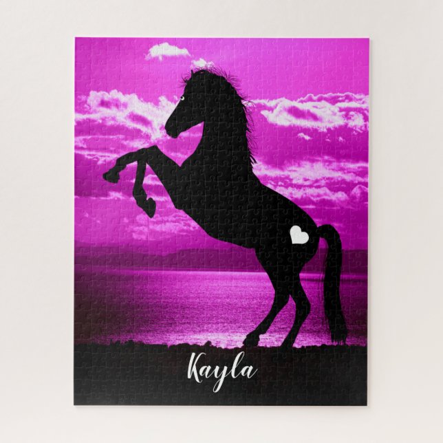 Horse Girl Jigsaw Puzzle (Vertical)