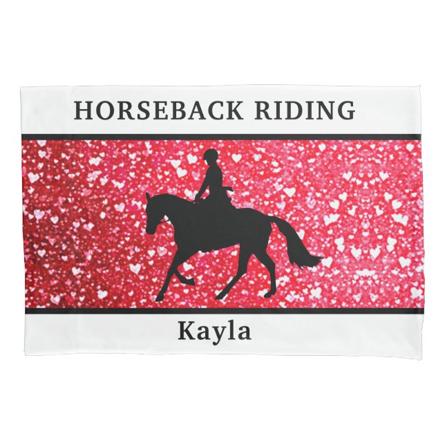 Horse Girl Pillowcase (Front)