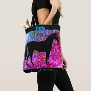 Horse Girl Tote Bag
