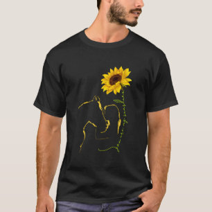 Horse Girl- You Are My Sunshine-Sunflower T-Shirt