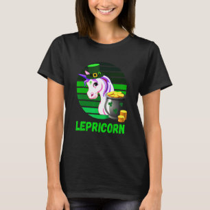 Horse Girls Kids Women Lepricorn T-Shirt
