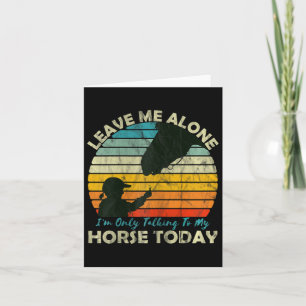 Horse Girls Teenager For Horseback Riding &amp; Ra Card