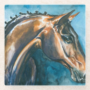 Horse Glass Coaster