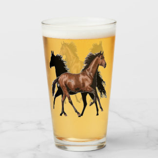 Horse Glass Cup