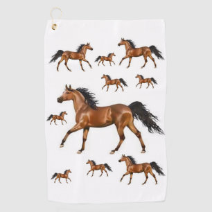 Horse Golf Towel