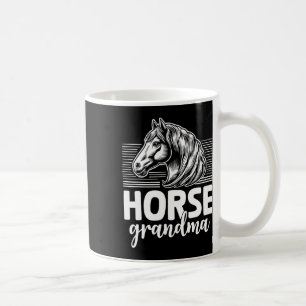 Horse Grandma Horseback Riding Grandmother Horses Coffee Mug