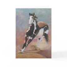 horse greeting card