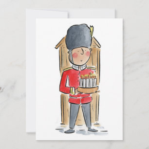 Horse Guard Birthday Invitation