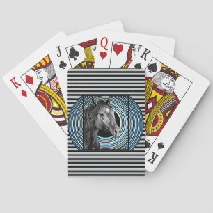 Horse Hand Drawn Art  Playing Cards