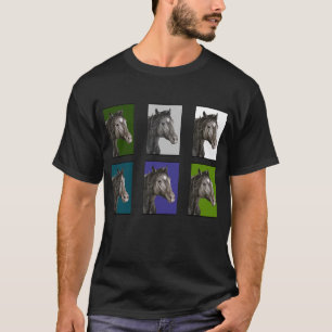 Horse Hand Drawn Art  T-Shirt