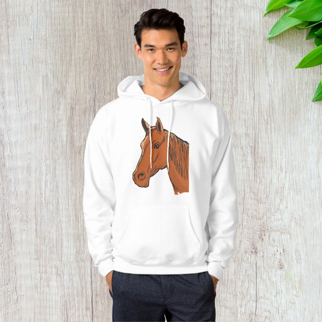 Horse Head Brown Farm Animal Hoodie (Creator Uploaded)