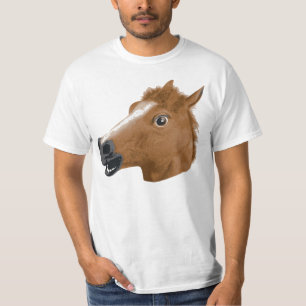 Horse Head Creepy Mask T-Shirt