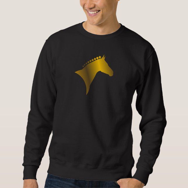 Horse head design sweatshirt (Front)