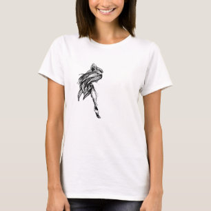 Horse Head Horseshoe Riding Horses Sayings Gift T-Shirt