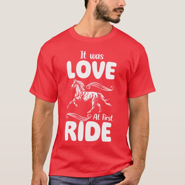 Horse Hobby retro T-Shirt (Front)