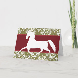 Horse Holiday Christmas Card