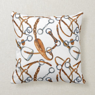 Horse home decor equestrian cushion