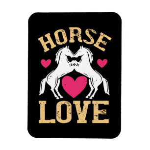 Horse - Horse Love Magnet