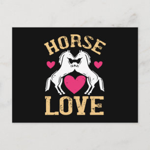 Horse - Horse Love Postcard