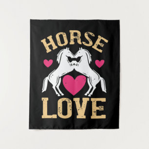 Horse - Horse Love Tapestry