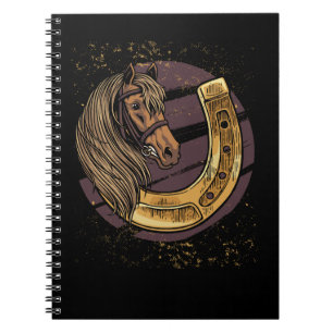 Horse Horses animal Horse Rider Notebook