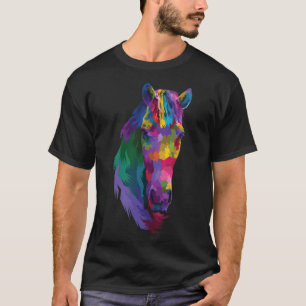 Horse horses cute riding gift gift pony western T-Shirt