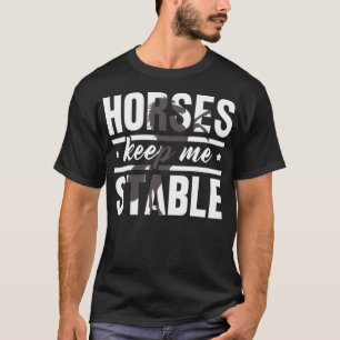 Horse Horses Funny Gift Riding Gift thelwell pony T-Shirt