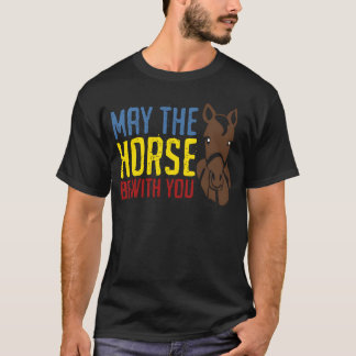 Horse Horses Riding Haflinger family T-Shirt