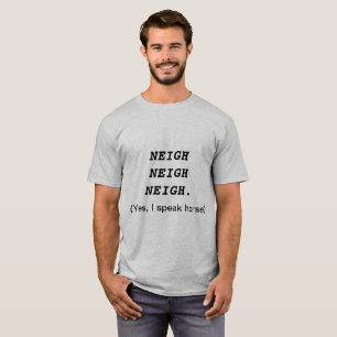 Horse Humour Men's T-Shirt