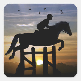 Horse Hunter Jumper Perfomormance Stickers