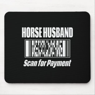 Horse Husband  Mouse Pad