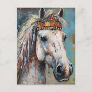 Horse in a Crown Postcard