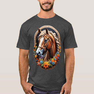 horse in a frame family T-Shirt