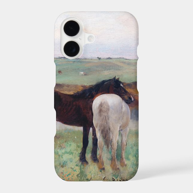 Horse in a Meadow, Edgar Degas (Back)