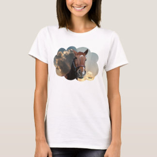 Horse in cloud 03 T-Shirt