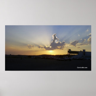 horse in clouds, Carolcells.com Poster