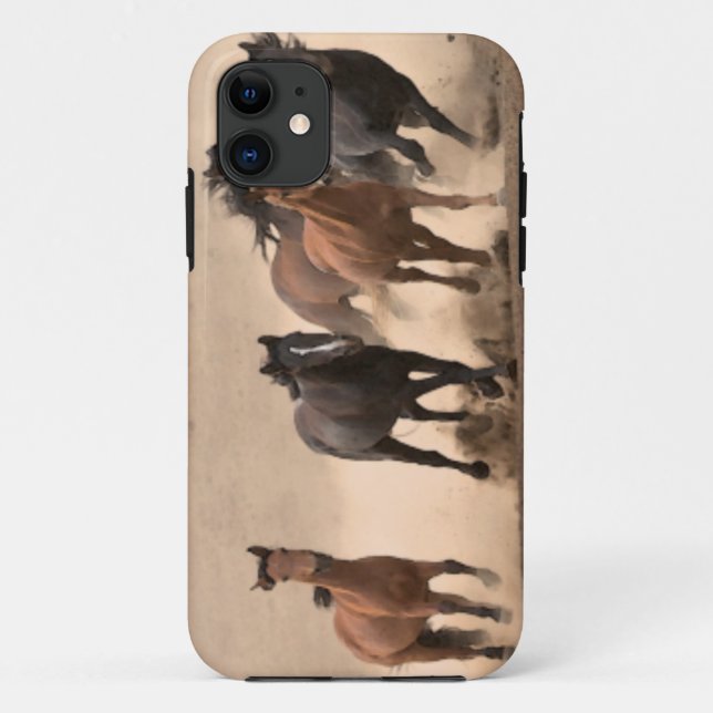 Horse In Fall II Case-Mate iPhone Case (Back)