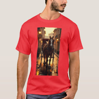 horse in the city girl T-Shirt