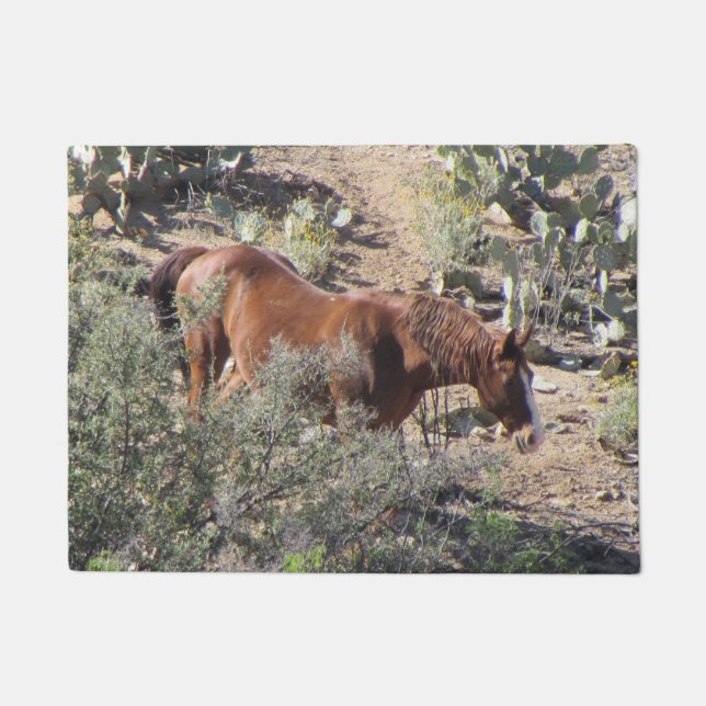 Horse in the Desert Doormat (Front)