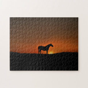 Horse in the Sun Jigsaw Puzzle