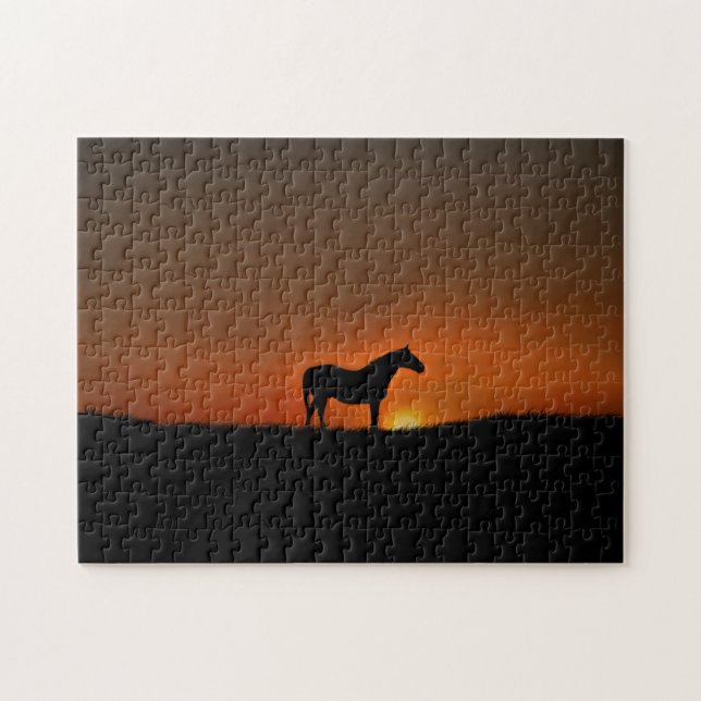 Horse in the Sun Jigsaw Puzzle (Horizontal)
