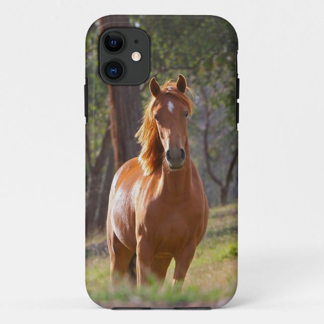 Horse In The Woods Case-Mate iPhone Case (Back)