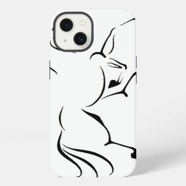 Horse iPhone case (Back)