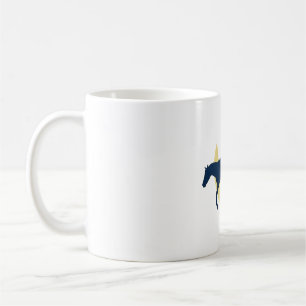horse jumping over the moon coffee mug