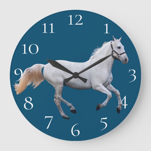 Horse Large Clock (Front)