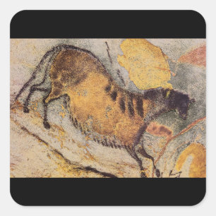 Horse', Lascaux, Dordogne_Art of Antiquity Square Sticker