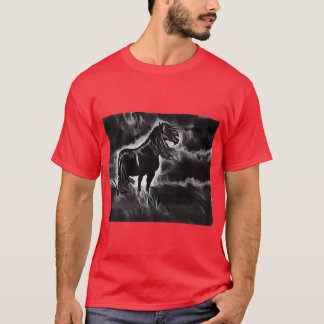 Horse Long Hair Made Of Clouds friend T-Shirt