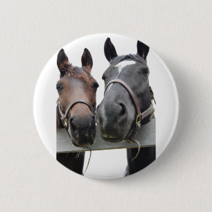Horse-Love 6 Cm Round Badge