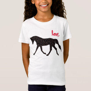 Horse, Love and Hearts T-Shirt